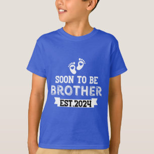 T-shirt Faire-part De Grossesse Bientôt Cousin Est 2024