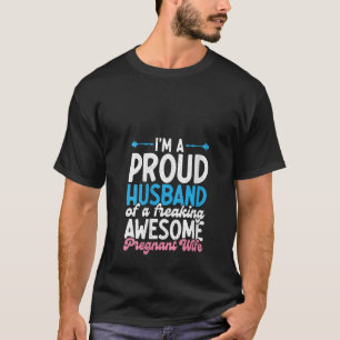 T-shirt Faire-part De Grossesse De Femmes Nouveau Père Mar