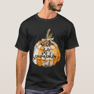T-shirt faire-part de grossesse Halloween Lil citrouille