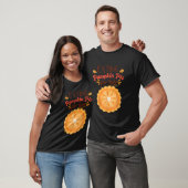 T-shirt Faire-part Grossesse Manger Citrouille Pie Pour De (Unisexe)
