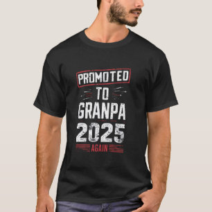 T-shirt Faire-part pour nouveau bébé promu à grand-père Ag