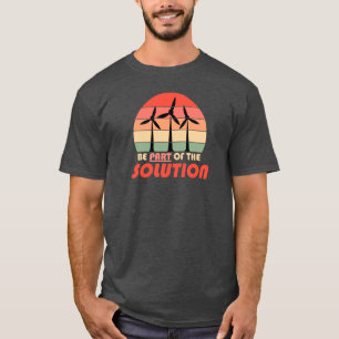 T-shirt Faire partie de la solution - Climate Change Tee