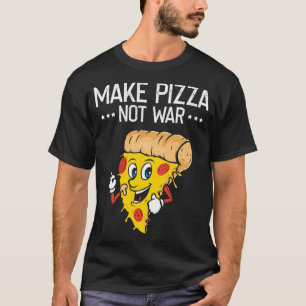 T-shirt Faire Pizza, Amusante Restauration Rapide Fromage 