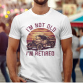 T-shirt Faire place à leurs années de retraite