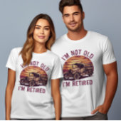 T-shirt Faire place à leurs années de retraite