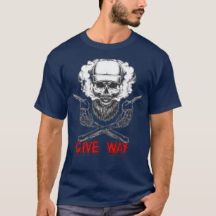 T-shirt Faire place au conducteur de camion barbu Classic 