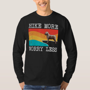 T-shirt Faire plus de randonnées et moins de soucis Lagott