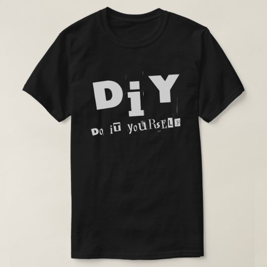 T-shirt Faire soi-même (DIY) (Design devant)