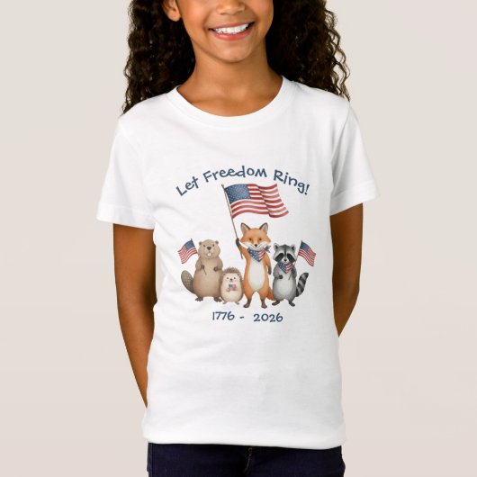 T-Shirt Faire sonner la forêt des animaux libertaires Barb (Devant)