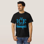 T-shirt Faire sortir l'ICE de [lieu] (Devant entier)