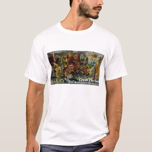 T-shirt Faire tomber la barrière (Devant)