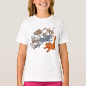 T-shirt Faire tourner des chats (Devant)