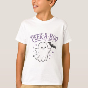 T-shirt Faire un Boo Mignon Fantôme et Chauve-souris Hallo