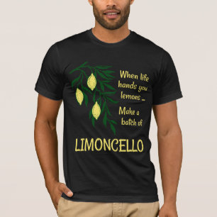 T-shirt Faire un lot de liqueur Limoncello Lemon