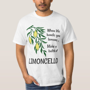 T-shirt Faire un lot de liqueur Limoncello Lemon