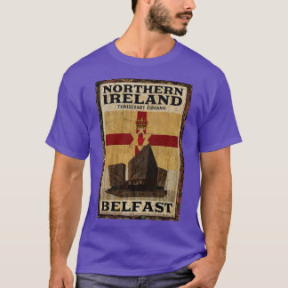T-shirt faire un voyage en Irlande du Nord