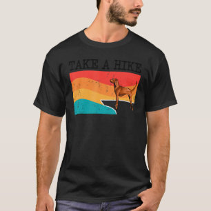 T-shirt Faire une randonnée Redbone Coonhound graphique Ra