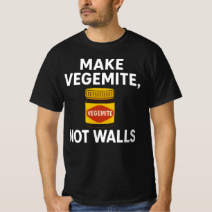T-shirt Faire Vegemite pas guerre Unité Australienne pas d