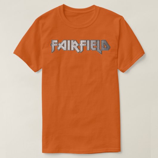 T-shirt Fairfield CA (Design devant)