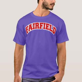 T-shirt Fairfield Connecticut Style Varsity Vintage