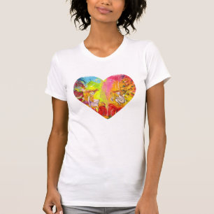 T-SHIRT FAIRIES DU COEUR DE L'IMAGINAIRE D'AUJOURD'HUI