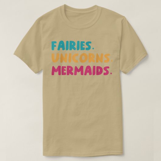 T-shirt Fairies Unicorns Mermails Déclaration Mermaid Love (Design devant)