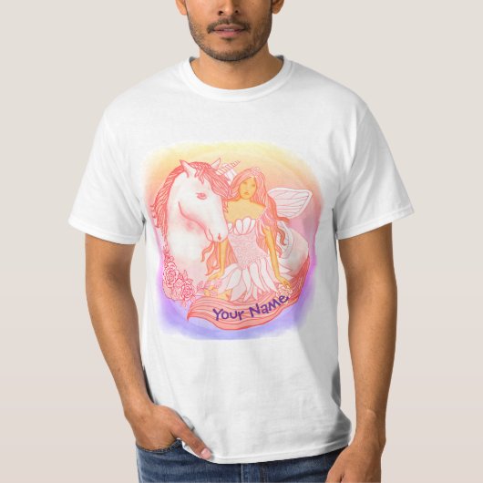 T-shirt Fairy and Unicorn (Devant)