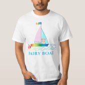 T-shirt Fairy Boat LGBTQ+ GAY PRIDE Twink (Devant)