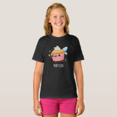 T-shirt Fairy Cake Funny Cupcake Pun Dark BG (Devant entier)