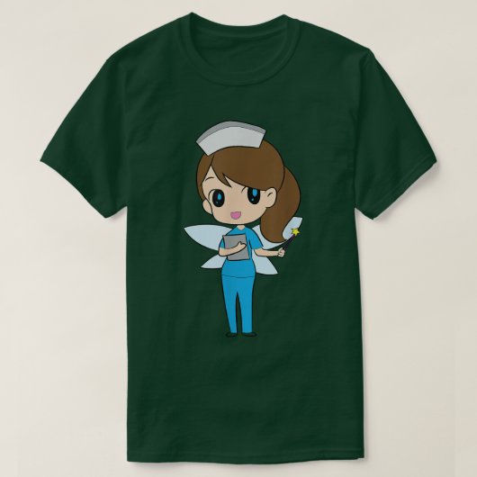T-shirt Fairy Design ER Infirmière (Design devant)