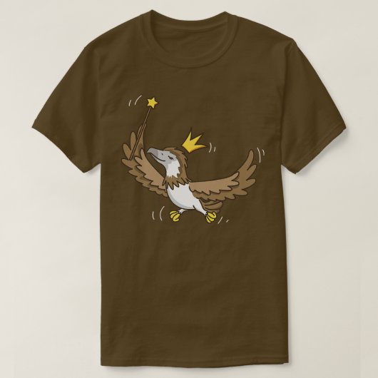 T-shirt Fairy Eagle Faune Mysque Oiseau Aigle Fairy Lov (Design devant)