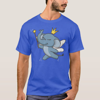 T-shirt Fairy Elephant Faune Mystique Animal Elephant F