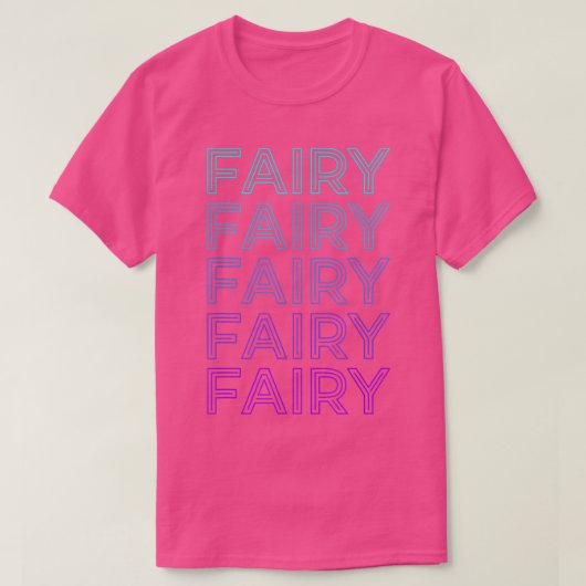 T-shirt Fairy Fairycore Retro (Design devant)
