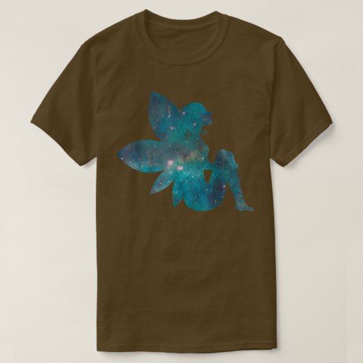 T-shirt Fairy Galay Star Space Magic Sky Fairy Wings (Design devant)