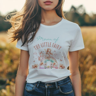 T-shirt Fairy Girl Arc en ciel Magie Teapot Anniversaire