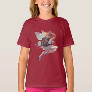 T-shirt Fairy Girl Ready for School Girl's