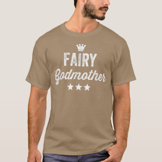 T-shirt Fairy Godmère T Wand Star Spell Imaginaire Cadeau
