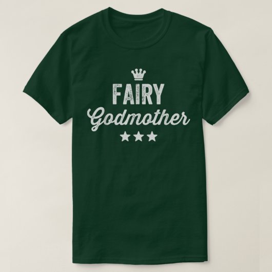 T-shirt Fairy Godmère T Wand Star Spell Imaginaire Cadeau (Design devant)