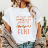 T-shirt Fairy Godmère tante