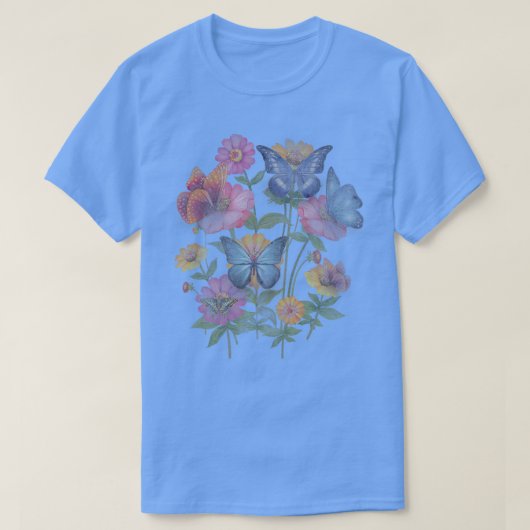 T-shirt Fairy Grunge Papillon Fairycore Esthétique Goth Co (Design devant)