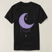 T-shirt Fairy Moon Celestial Witch Graphic Tee (Design devant)