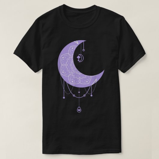 T-shirt Fairy Moon Celestial Witch Graphic Tee (Design devant)