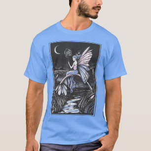 T-shirt Fairy Night Fairycore Fantasy Magic Nature Fairywa