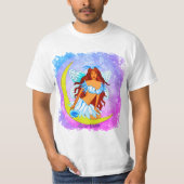 T-Shirt Fairy Night Moon Dream (Devant)