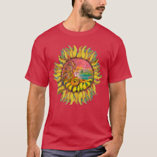 T-shirt FAIRY OF SUNFLOWERS JOUER LYRA Imaginaire Floral