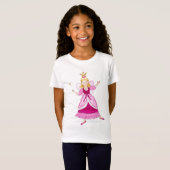 T-shirt Fairy Princess Girls (Devant entier)