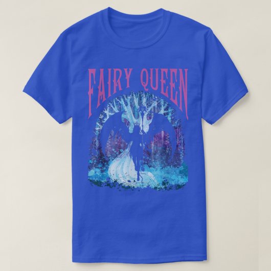 T-shirt Fairy Queen Grunge esthétique Dark Fairycore Goth  (Design devant)