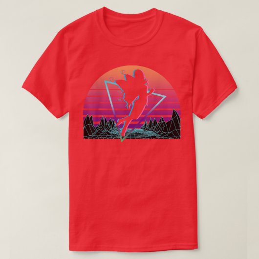 T-shirt Fairy Retro  (Design devant)
