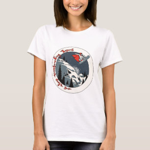 T-shirt Fairy Snowborder ; Manger Dormir Snowboard Répéter