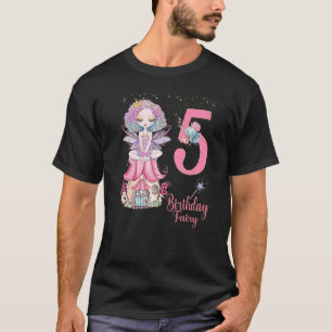 T-shirt Fairy Tale Fairies Princesse Anniversaire 1ère 4e